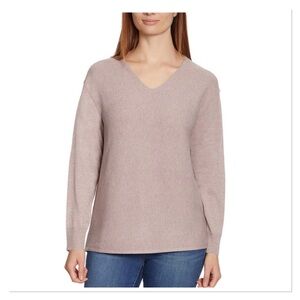 ELLA MOSS V-Neck Mauve Sweater